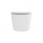 Ravak Flow RimOff tualetes pods+SC vāks+rāmis+taustiņš, Balts  16