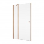 SOLINO SOL13 veramas dušas durvis 120 cm, Brushed Copper