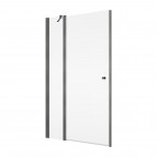 SOLINO SOL13 veramas dušas durvis 80 cm, Brushed Gun metal