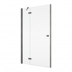 ANNEA AN13 veramas dušas durvis 80 cm, Brushed Gun metal