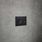 Laufen INEO MOON tualetes skalošanas taustiņš, Matt Black 4