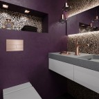 TECEsquare II dubultās skalošanas sistēma, Brushed brass 3