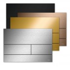 TECEsquare II dubultās skalošanas sistēma, Brushed brass 4