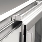 Dušas kabīne SKCP4-80 195 Melns/stikls Transparent 3