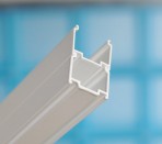 Dušas durvis Supernova SRV2-S/80, profils – Balts/Grape 3