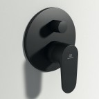 Cerafine O vannas un dušas maisītājs ar iebūvi, Melns matēts 5