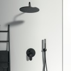 Cerafine O vannas un dušas maisītājs ar iebūvi, Melns matēts 4