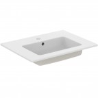 Eurovit vannas istabas skapītis 60 cm ar izlietni, 2A, Mid glossy grey 2