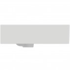 Extra izlietne ar slīpētu apakšu 101x45x15 cm, Balta 3