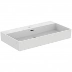 Extra izlietne ar slīpētu apakšu 70x45x15 cm, Balta