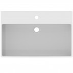 Extra izlietne ar slīpētu apakšu 70x45x15 cm, Balta 7