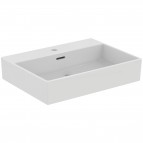 Extra izlietne ar slīpētu apakšu 50x45x15 cm, Balta