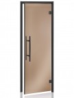 AU Lux Black Tvaika pirts durvis 9x20, 890x1990 mm