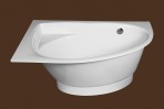SPN Olivija vanna 150x100 cm, Balta 3