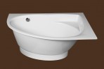SPN Olivija vanna 150x100 cm, Balta 2