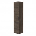 KAME Big augstais skapis, 160 x 35 cm, Brown oak