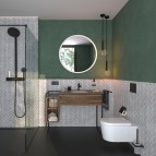 Komplekts Rāmis + pods EluPura S  AquaFall Flush + SC vāks + Taustiņš 10