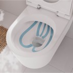 Komplekts Rāmis + pods EluPura S  AquaFall Flush + SC vāks + Taustiņš 2