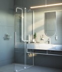 Deante Silia Dušas grozs, Brushed Steel 3