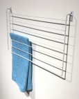 Duschy Asunden žāvēšanas statīvs pie sienas 100 cm, Balts 3