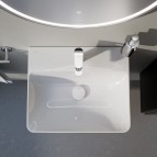 Laufen Pro X izlietnes maisītājs Eco+ 100 mm ar pop-up, Hroms  2