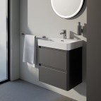 Laufen Pro X izlietnes maisītājs Eco+ 100 mm bez pop-up, Melns matēts 4
