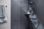 Hansgrohe Ecostat Fine Dušas termostats, Stainless Steel Optic 5
