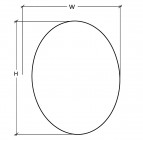 Duko ORANO spogulis ar LED apgaismojumu 60x80 cm 4