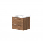 RB JOY Vannas istabas skapītis ar izlietni 60 cm, Copper oak
