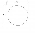 Duko GRANO spogulis ar LED apgaismojumu 110x110 cm 4
