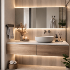 Duko SETTE spogulis ar LED apgaismojumu 150x80 cm 3