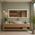 Duko SASSO spogulis ar LED apgaismojumu 60x80 cm 4