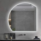 Duko NOTTE spogulis ar LED apgaismojumu 110x110 cm