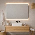 Duko SERIO spogulis ar LED apgaismojumu 80x60 cm