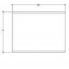 Duko SERIO spogulis ar LED apgaismojumu 80x60 cm 4