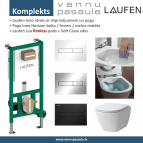 Komplekts Rāmis + Lua Rimless +  Slim SC vāks + Taustiņš 