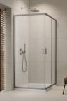 Alienta Brushed Nickel 90x90x190 dušas kabīne
