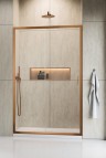 Alienta Brushed Copper DWJ 110 dušas durvis