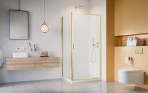 Alienta S 90 dušas siena, Brushed Light Gold profils 4