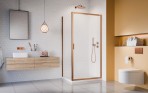 Alienta S 90 dušas siena, Brushed Copper profils 4