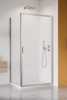 Alienta S 90 dušas siena, Brushed Nickel profils