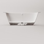 PAA Vanna Smart, 150x75 cm, akmens masa, Balts 6