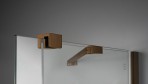 Deante Prizma Dušas kabīne, kvadrātveida, 90x90 cm, Brushed Bronze 10