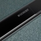 Geberit CleanLine50 dušas noteka 130 cm, Melns hromēts/matēti pulēts 5