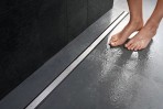 Geberit CleanLine80 dušas noteka 110 cm, Pulēts nerūsējošs tērauds​ 5
