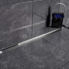 Geberit CleanLine80 dušas noteka 110 cm, Pulēts nerūsējošs tērauds​ 8