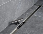 Geberit CleanLine80 dušas noteka 110 cm, Melns,hromēts/matēti pulēts 7