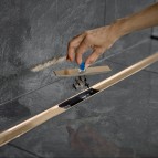Geberit CleanLine80 dušas noteka 110 cm, Šampanietis/pulēts 2