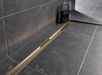 Geberit CleanLine80 dušas noteka 110 cm, Šampanietis/pulēts 8
