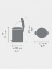 Brabantia NewIcon atkritumu tvertne 5 l, Warm Brass 2